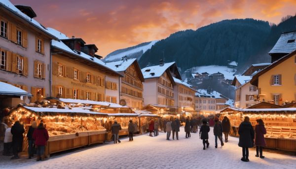 Plongez dans les marchés de Noël enchanteurs de Haute-Savoie